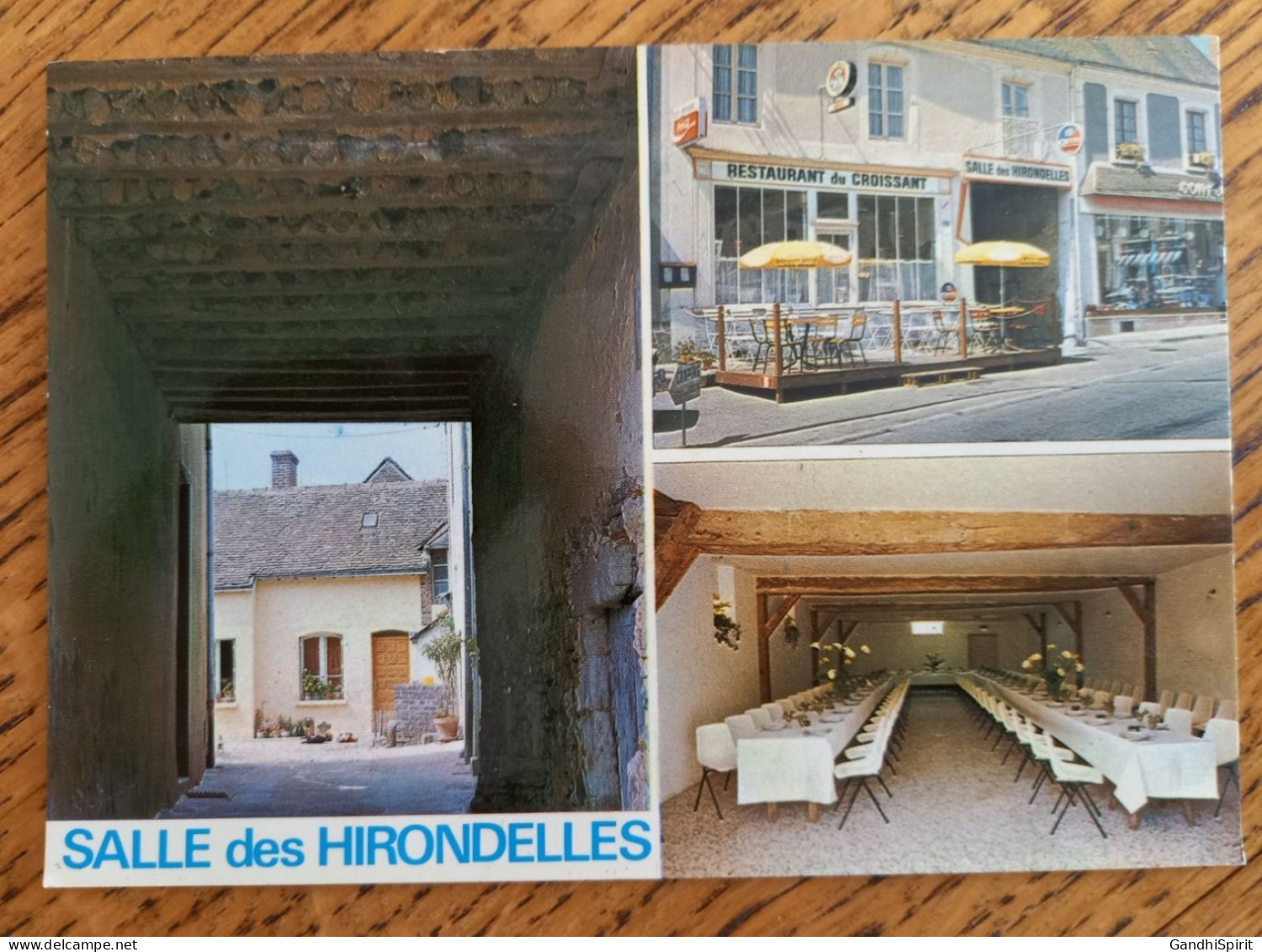 Bouloire - Salle Des Hirondelles, Restaurant Du Croissant - CPSM GF - Bouloire