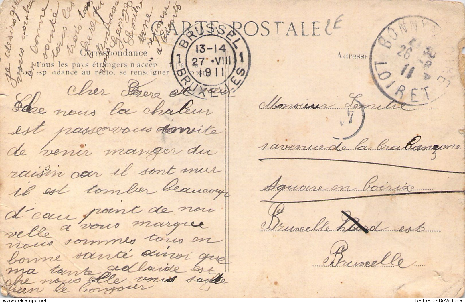 FRANCE - 75 - PARIS - Crue De La Seine - Pont De L'Alma - 28 01 1910 - Carte Postale Ancienne - Autres Monuments, édifices