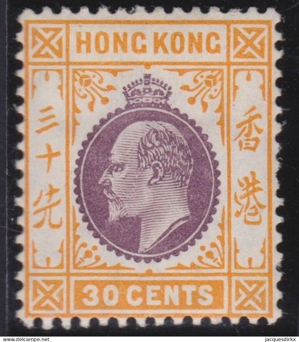 Hong Kong     .    SG    .    97  (2 Scans)  .  1907-11      .    *   .    Mint-hinged - Nuevos