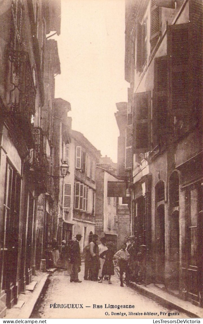 FRANCE - 24 - PERIGUEUX - Rue Limogeanne - Carte Postale Ancienne - Périgueux