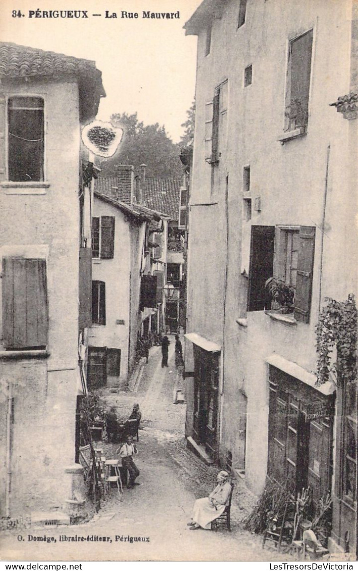 FRANCE - 24 - PERIGUEUX - La Rue Mauvard - Carte Postale Ancienne - Périgueux