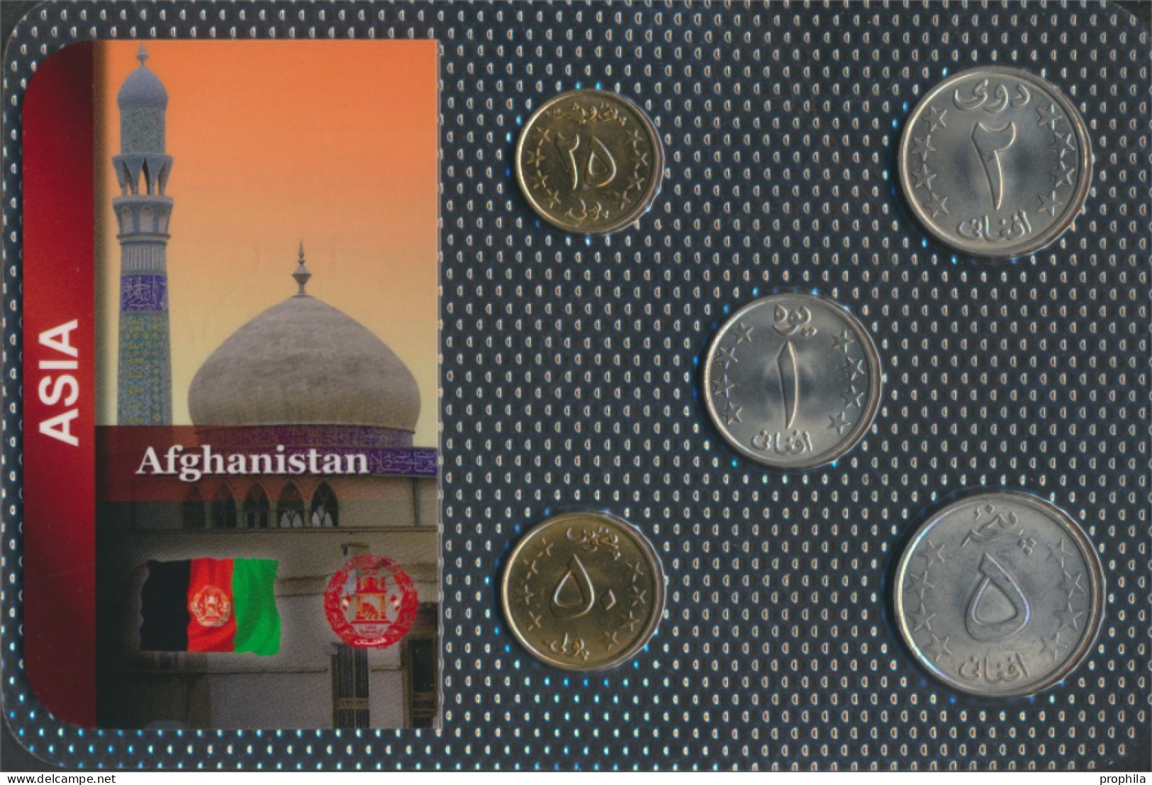 Afghanistan Sehr Schön Kursmünzen Sehr Schön Ab 1978 25 Pul Bis 5 Afghanis (10091233 - Afganistán