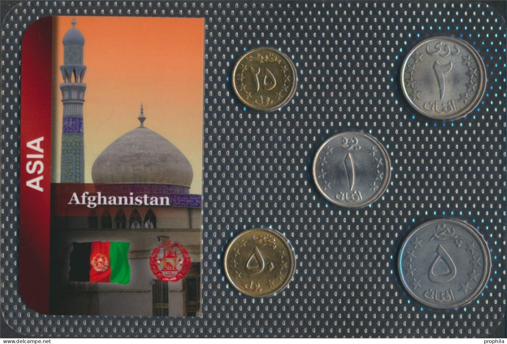 Afghanistan Sehr Schön Kursmünzen Sehr Schön Ab 1978 25 Pul Bis 5 Afghanis (10091235 - Afganistán