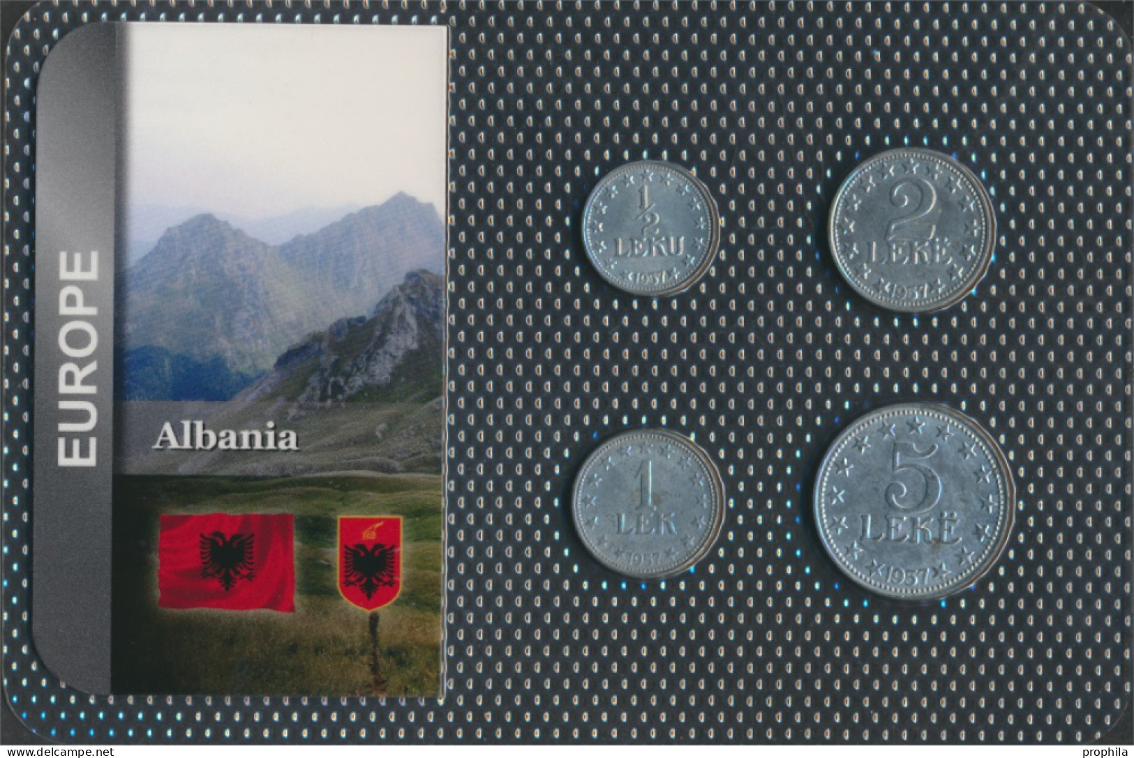 Albanien Stgl./unzirkuliert Kursmünzen Stgl./unzirkuliert Ab 1947 1/2 Leke Bis 5 Leke (10091230 - Albanien
