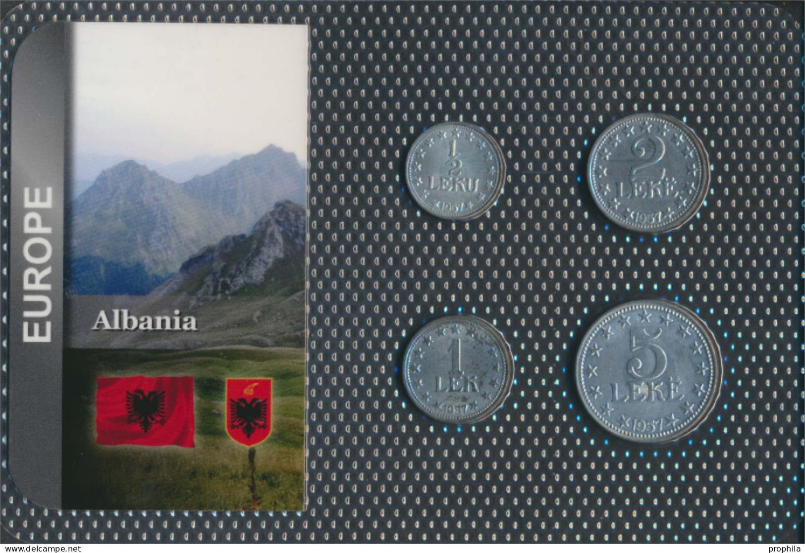 Albanien Stgl./unzirkuliert Kursmünzen Stgl./unzirkuliert Ab 1947 1/2 Leke Bis 5 Leke (10091231 - Albanien