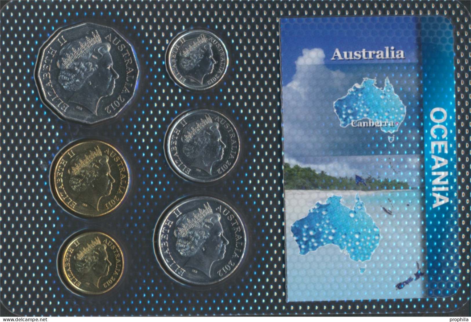 Australien Stgl./unzirkuliert Kursmünzen Stgl./unzirkuliert Ab 1999 5 Cents Bis 2 Dollars (10091207 - Sets Sin Usar &  Sets De Prueba