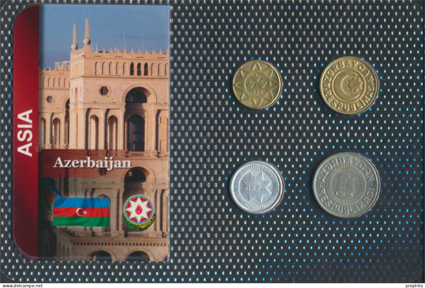 Aserbaidschan Stgl./unzirkuliert Kursmünzen Stgl./unzirkuliert Ab 1992 5 Qapik Bis 50 Qapik (10091198 - Azerbaïdjan