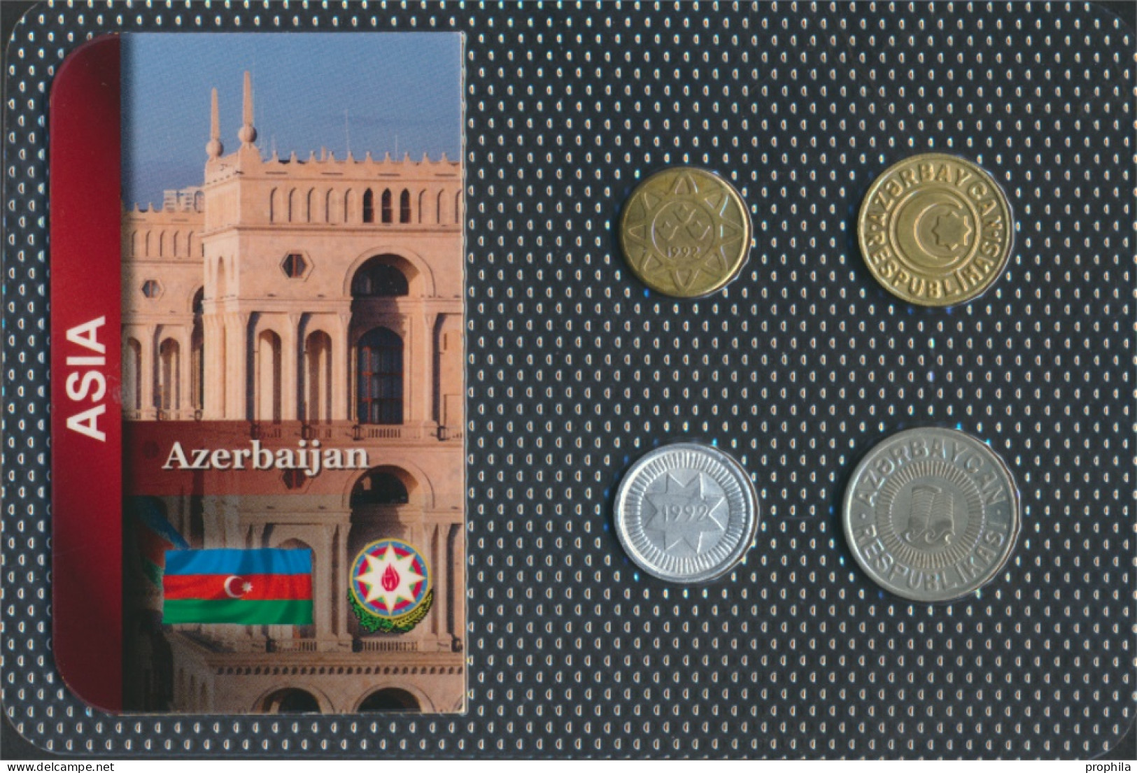 Aserbaidschan Stgl./unzirkuliert Kursmünzen Stgl./unzirkuliert Ab 1992 5 Qapik Bis 50 Qapik (10091200 - Azerbaiyán