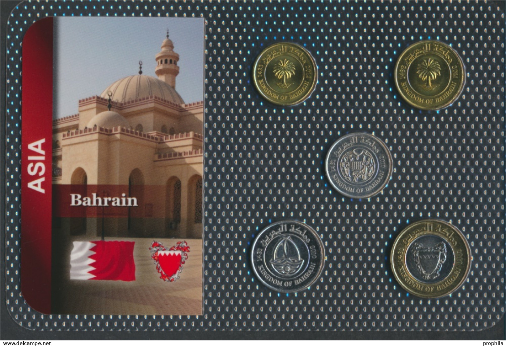 Bahrain Inseln Stgl./unzirkuliert Kursmünzen Stgl./unzirkuliert Ab 2002 5 Fils Bis 100 Fils (10091190 - Bahreïn