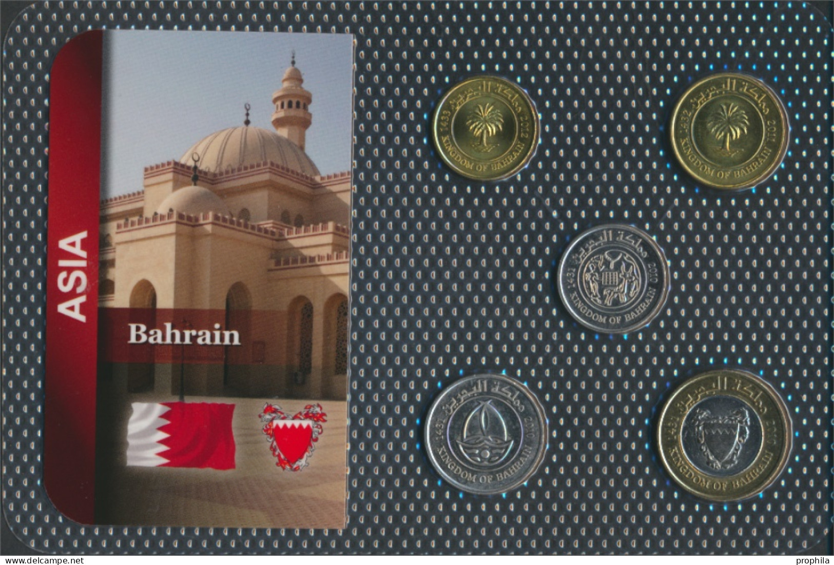 Bahrain Inseln Stgl./unzirkuliert Kursmünzen Stgl./unzirkuliert Ab 2002 5 Fils Bis 100 Fils (10091192 - Bahrain