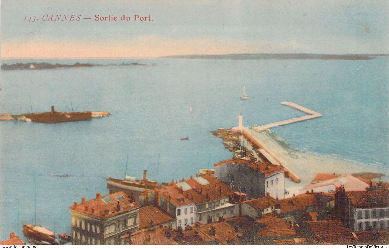 FRANCE - 06 - CANNES - Sortie Du Port - Carte Postale Ancienne - Cannes