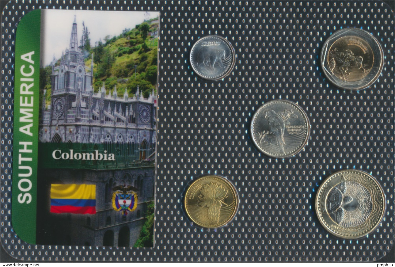 Kolumbien Stgl./unzirkuliert Kursmünzen Stgl./unzirkuliert Ab 2012 20 Pesos Bis 1000 Pesos (10091399 - Colombia