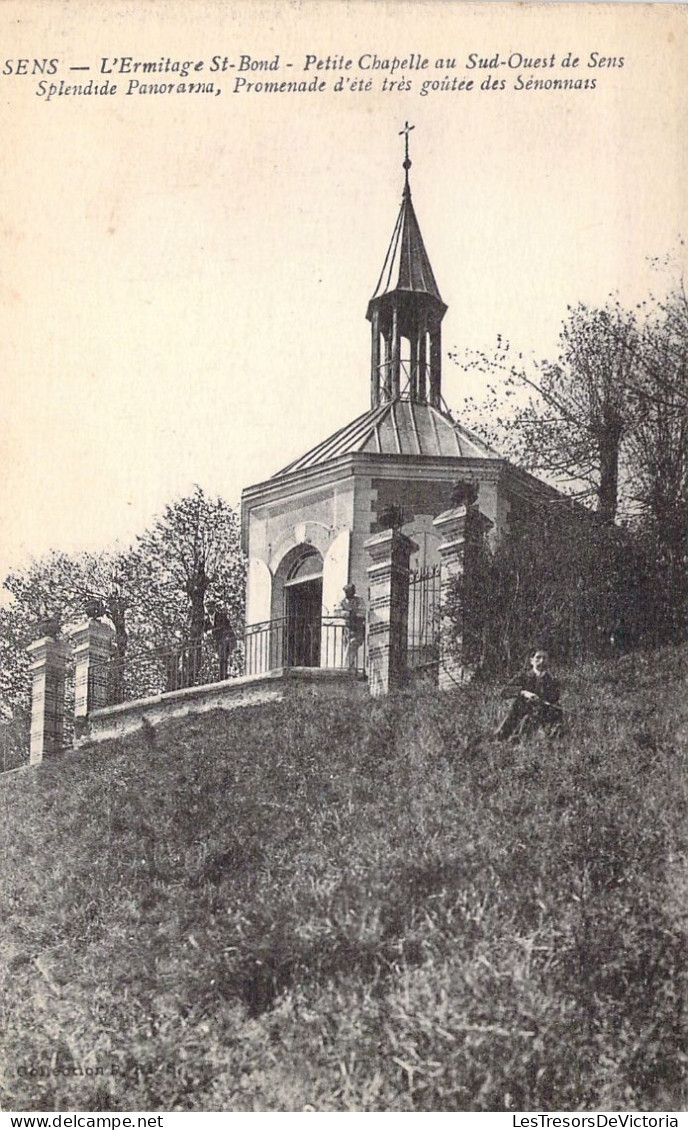 FRANCE - 89 - SENS - L'Hermitage St Bond - Petite Chapelle Au Sud Ouest De Sens - Carte Postale Ancienne - Sens