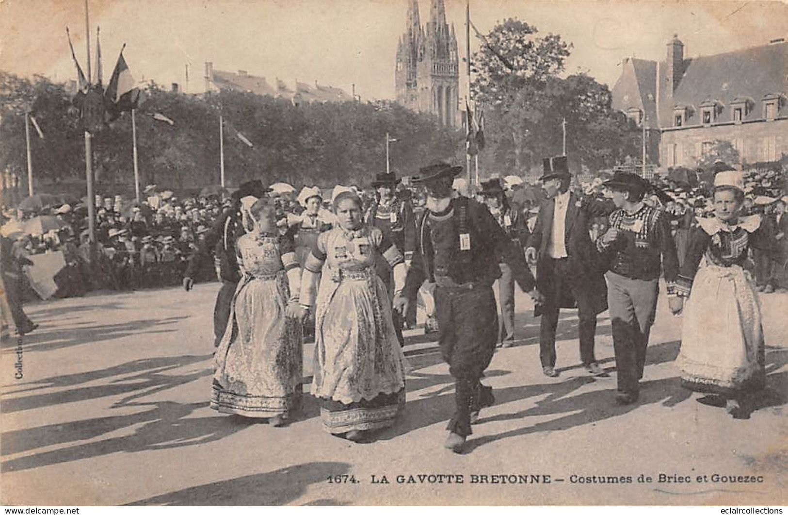 Gouëzec         29        La Gavotte Bretonne       .(voir Scan) - Gouézec