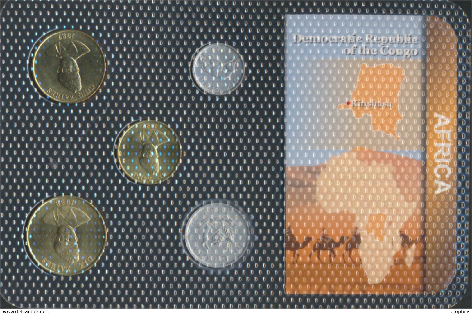 Kongo (Kinshasa) Stgl./unzirkuliert Kursmünzen Stgl./unzirkuliert Ab 1967 10 Sengi Bis 10 Zaires (10091391 - Congo (Democratische Republiek 1964-70)
