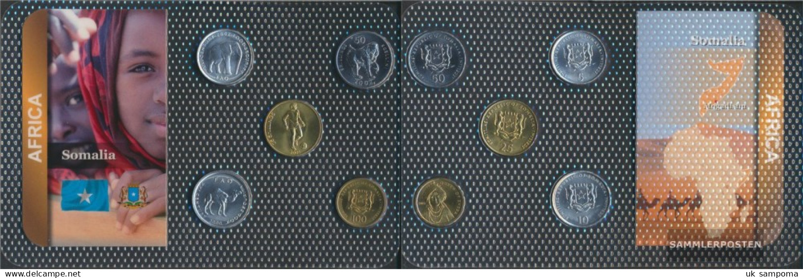 Somalia Stgl./unzirkuliert Kursmünzen Stgl./unzirkuliert From 1999 5 Shillings Until 100 Shillings - Somalia