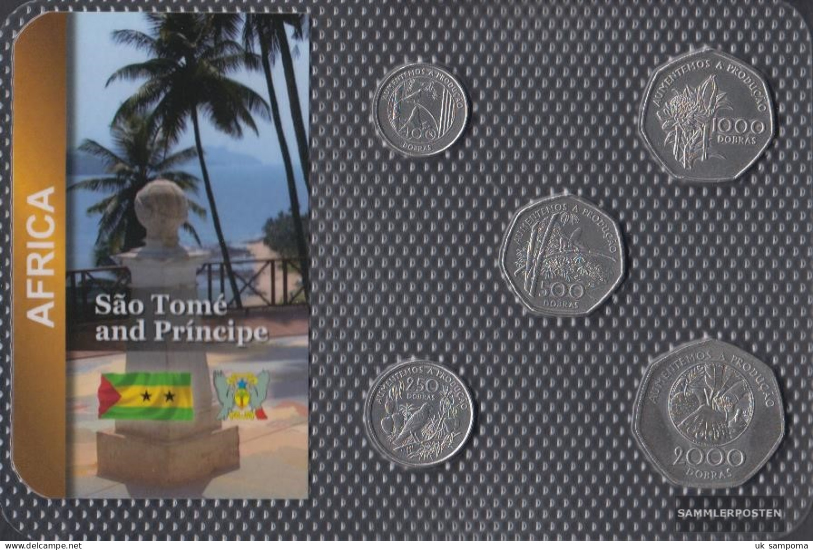 Sao TomE E PrincipE 1997 Stgl./unzirkuliert Kursmünzen Stgl./unzirkuliert 1997 100 Dobras Until 2.000 Dobras - Sao Tome And Principe