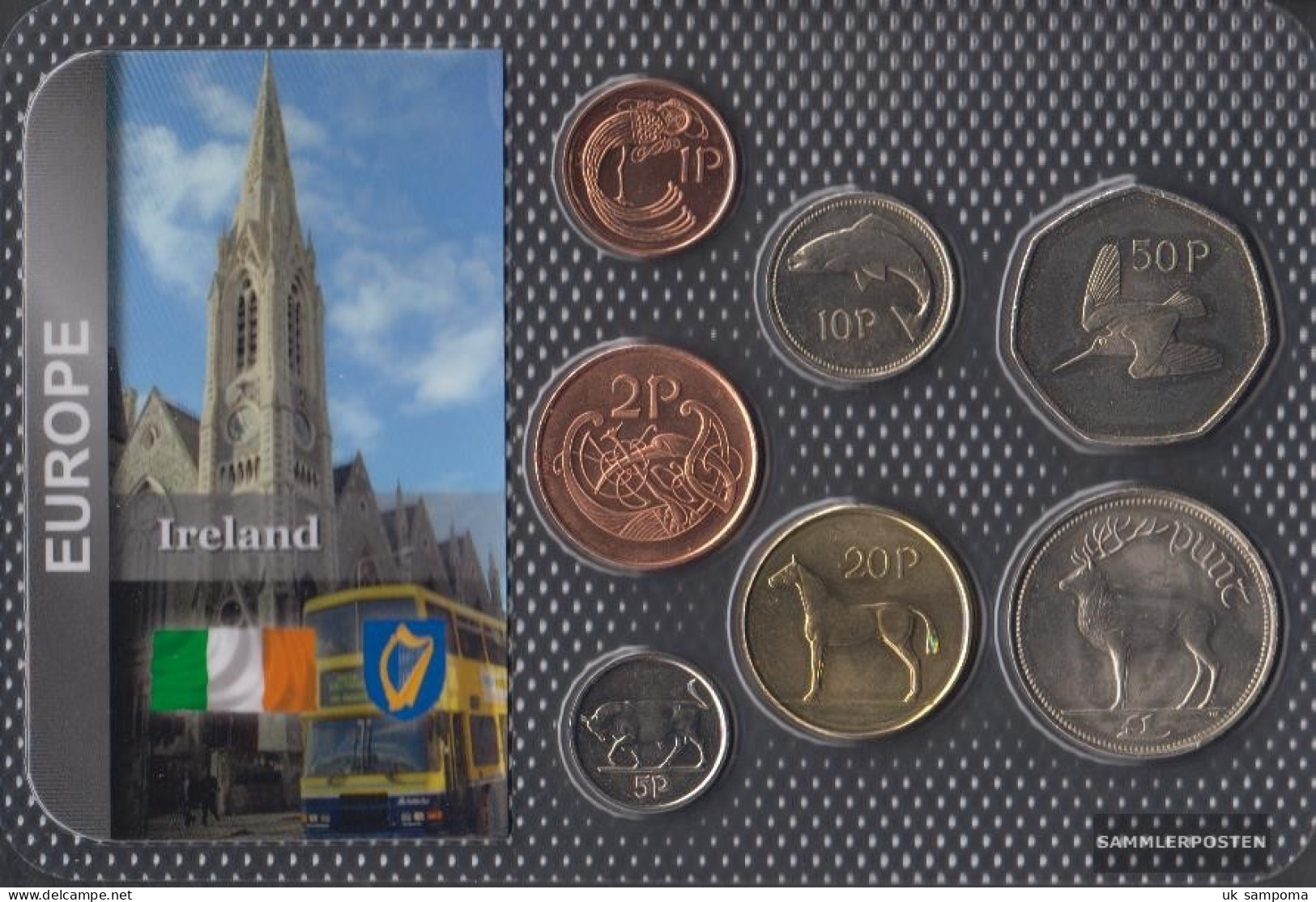 Ireland Stgl./unzirkuliert Kursmünzen Stgl./unzirkuliert From 1970 1 Pence Until 1 Pound - Irlande