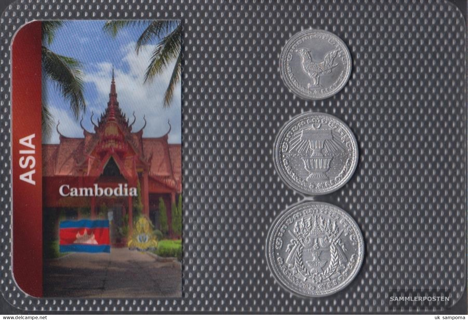 Cambodia 1959 Stgl./unzirkuliert Kursmünzen Stgl./unzirkuliert 1959 10 Sen Until 50 Sen - Cambogia