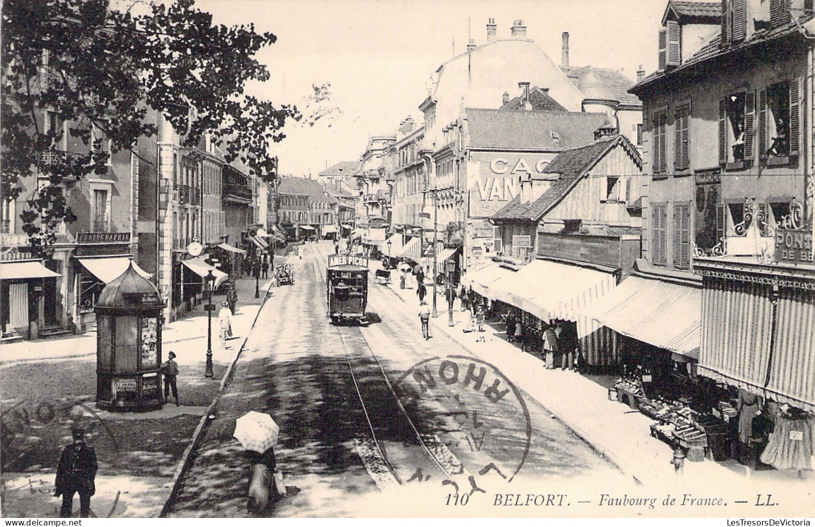 FRANCE - 90 - BELFORT - Faubourg De France - Carte Postale Ancienne - Belfort - Città