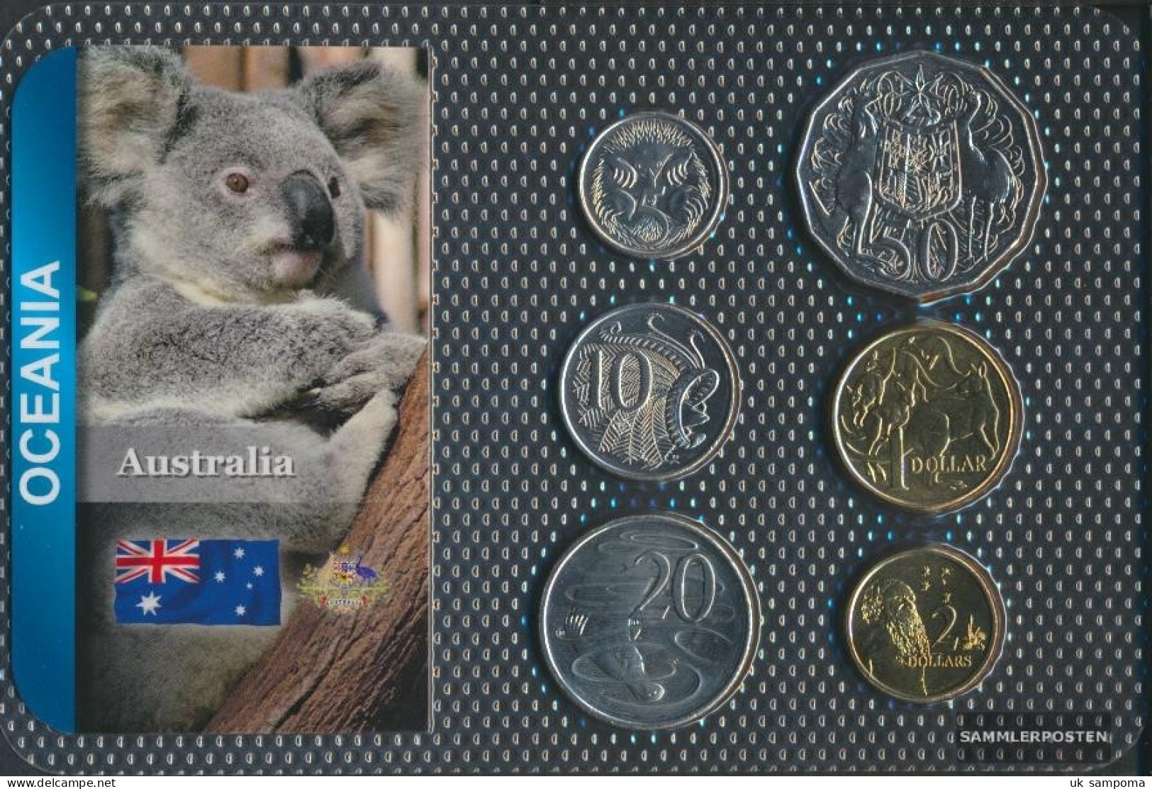 Australia Stgl./unzirkuliert Kursmünzen Stgl./unzirkuliert From 1999 5 Cents Until 2 Dollars - Ongebruikte Sets & Proefsets