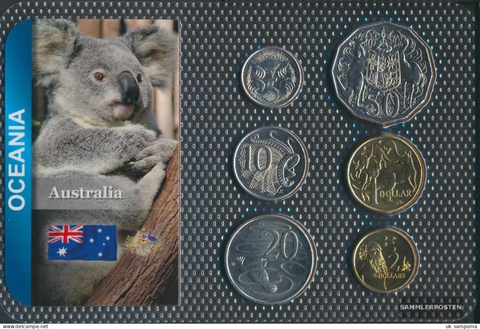 Australia Stgl./unzirkuliert Kursmünzen Stgl./unzirkuliert From 1999 5 Cents Until 2 Dollars - Mint Sets & Proof Sets