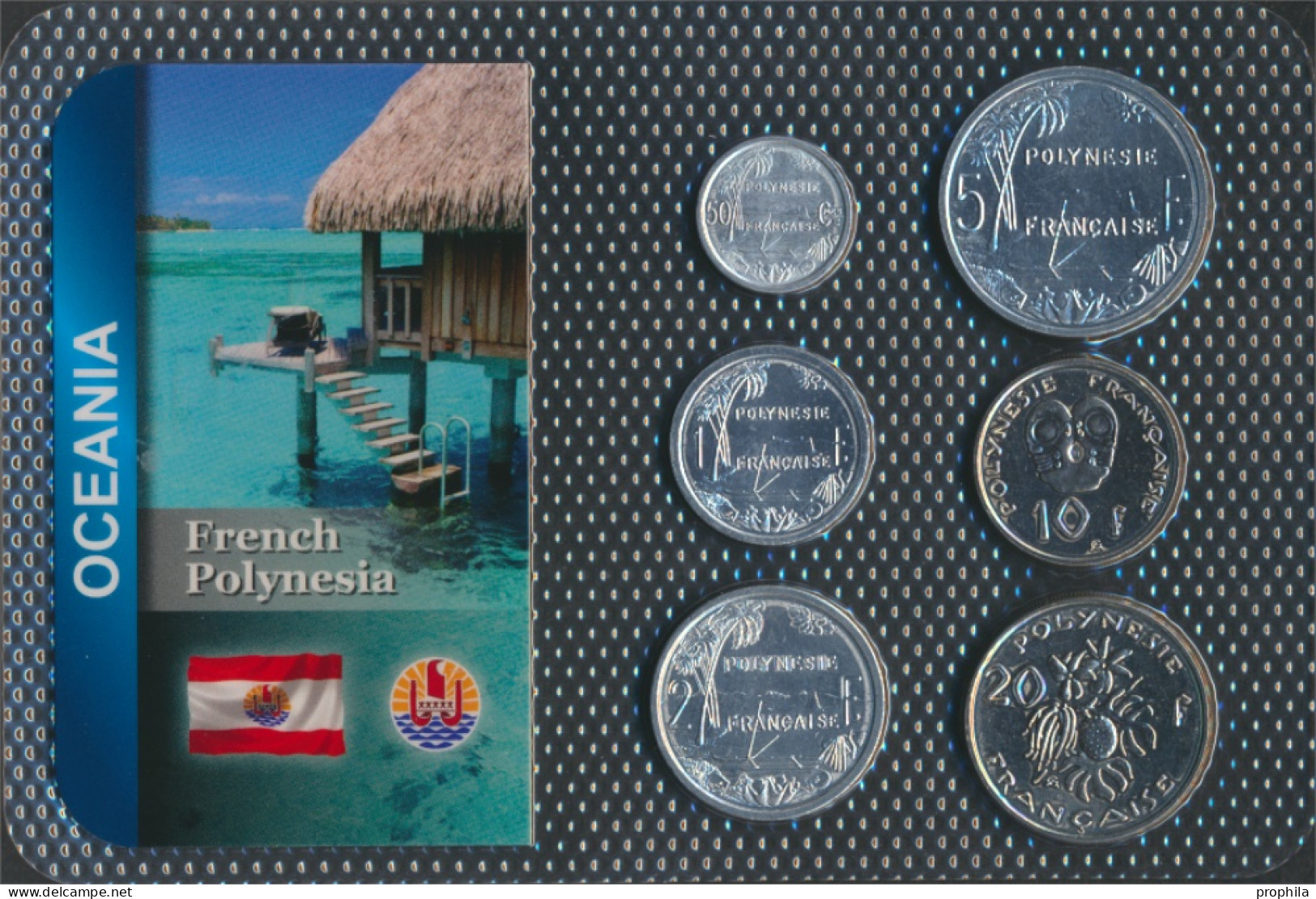 Französisch Polynesien Stgl./unzirkuliert Kursmünzen Stgl./unzirkuliert Ab 1965 50 Centimes Bis 20 Francs (10091468 - Polynésie Française