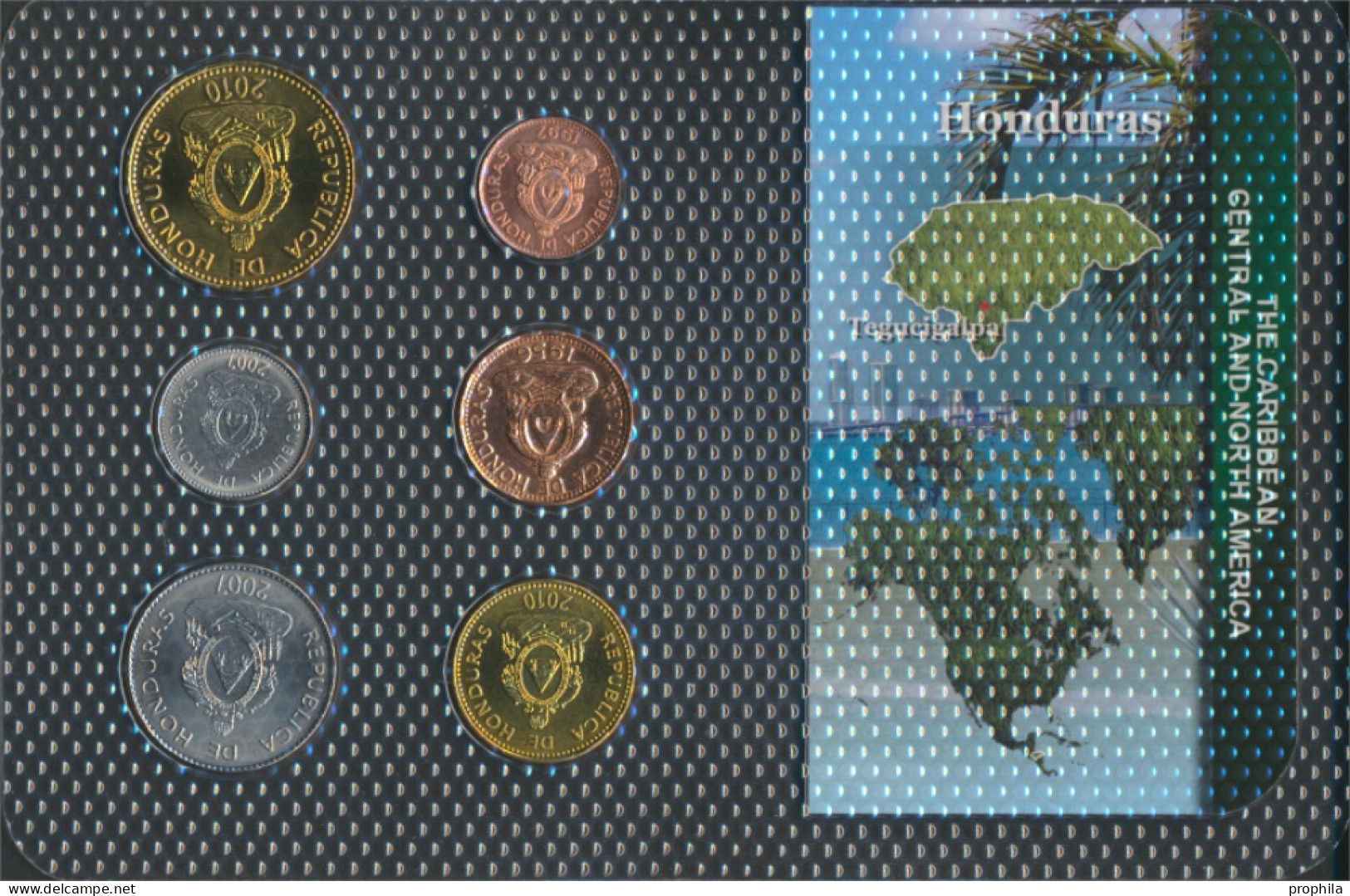 Honduras Stgl./unzirkuliert Kursmünzen Stgl./unzirkuliert Ab 1956 1 Centavo Bis 50 Centavos (10091601 - Honduras