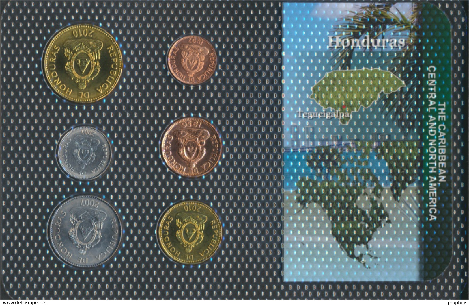 Honduras Stgl./unzirkuliert Kursmünzen Stgl./unzirkuliert Ab 1956 1 Centavo Bis 50 Centavos (10091602 - Honduras