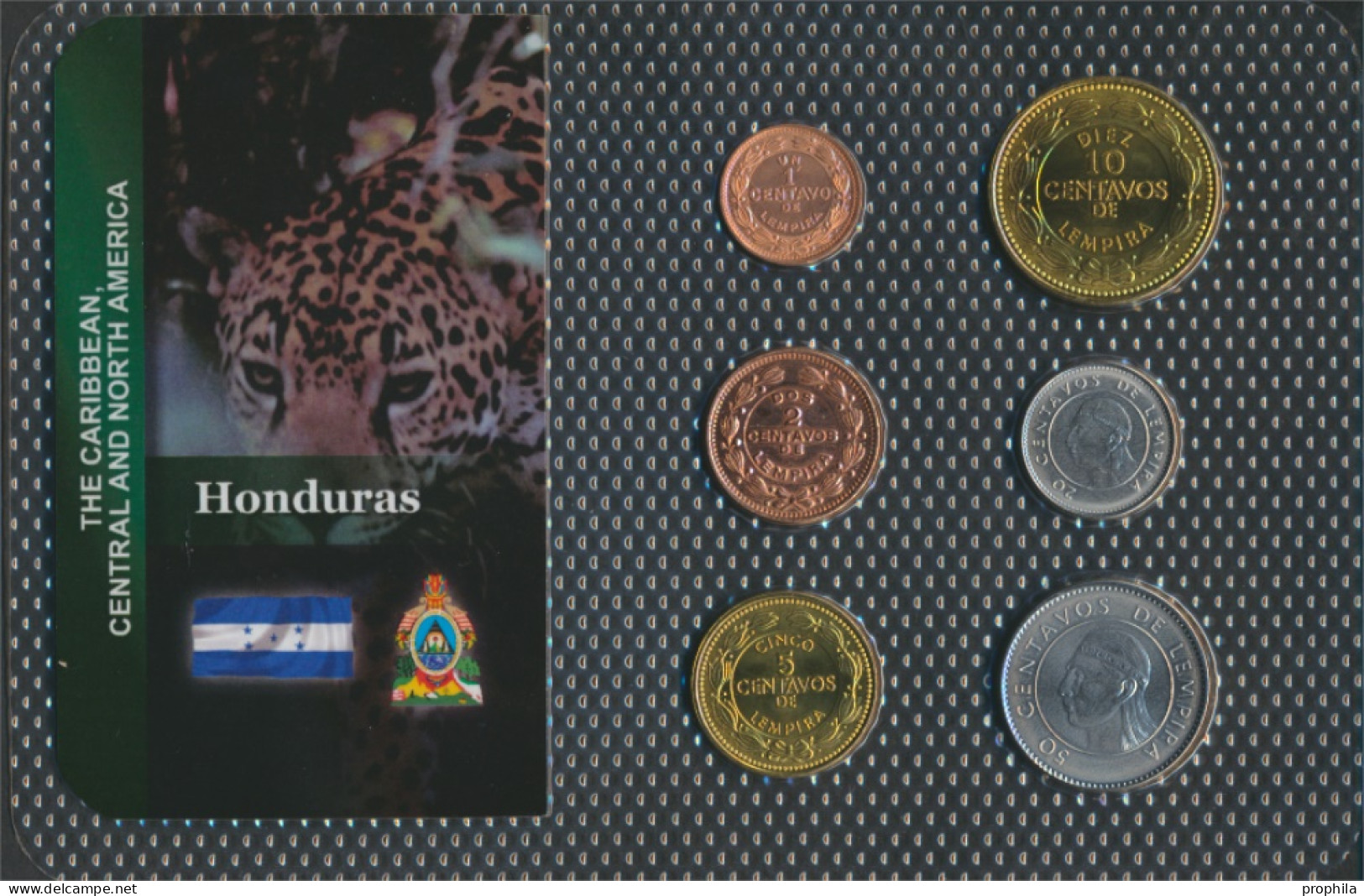 Honduras Stgl./unzirkuliert Kursmünzen Stgl./unzirkuliert Ab 1956 1 Centavo Bis 50 Centavos (10091603 - Honduras