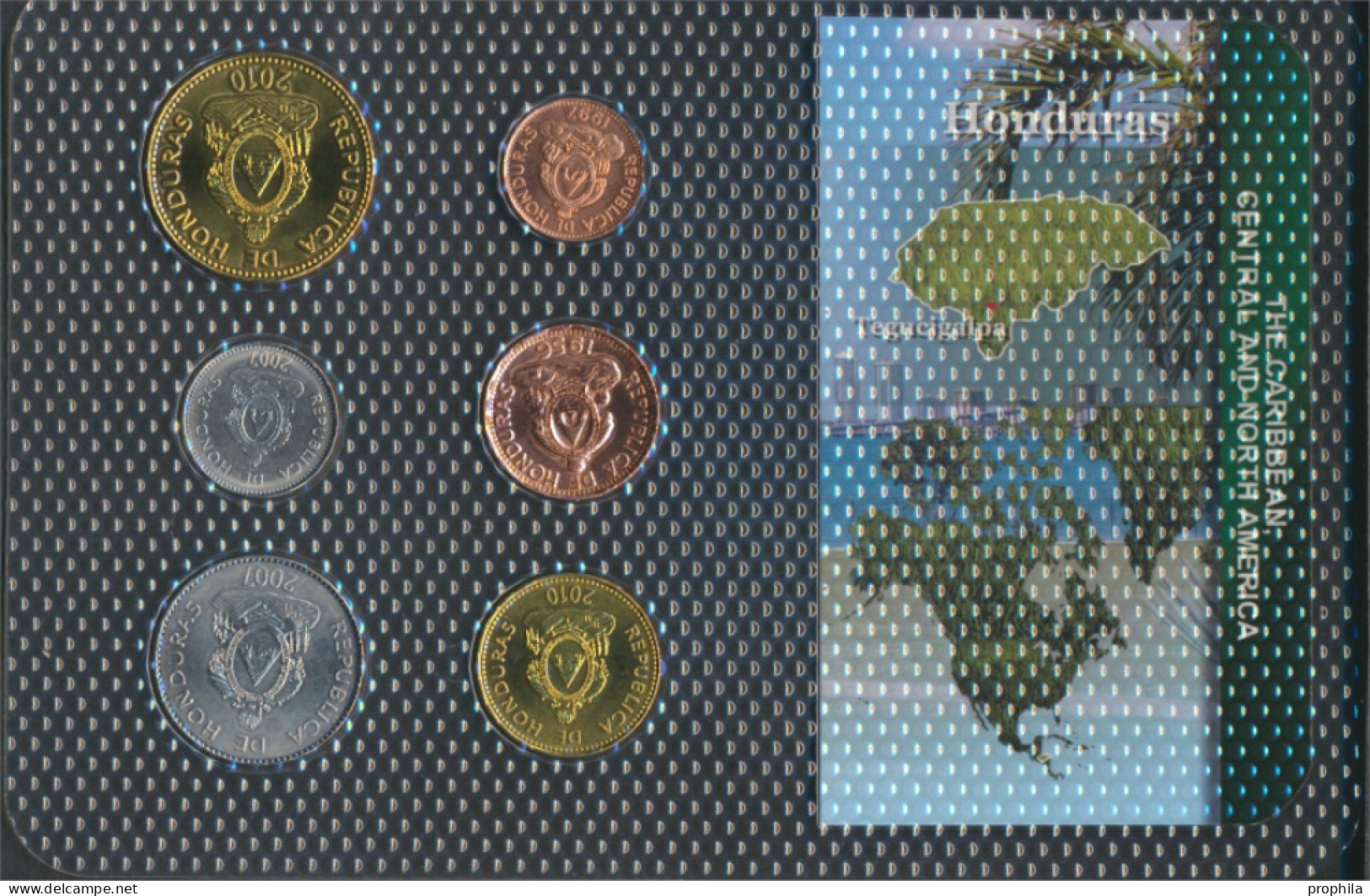 Honduras Stgl./unzirkuliert Kursmünzen Stgl./unzirkuliert Ab 1956 1 Centavo Bis 50 Centavos (10091604 - Honduras