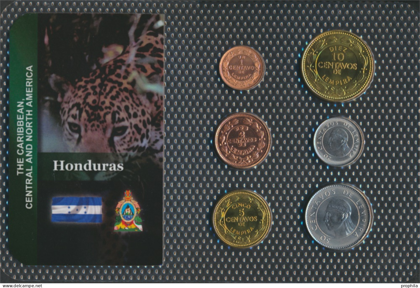 Honduras Stgl./unzirkuliert Kursmünzen Stgl./unzirkuliert Ab 1956 1 Centavo Bis 50 Centavos (10091605 - Honduras