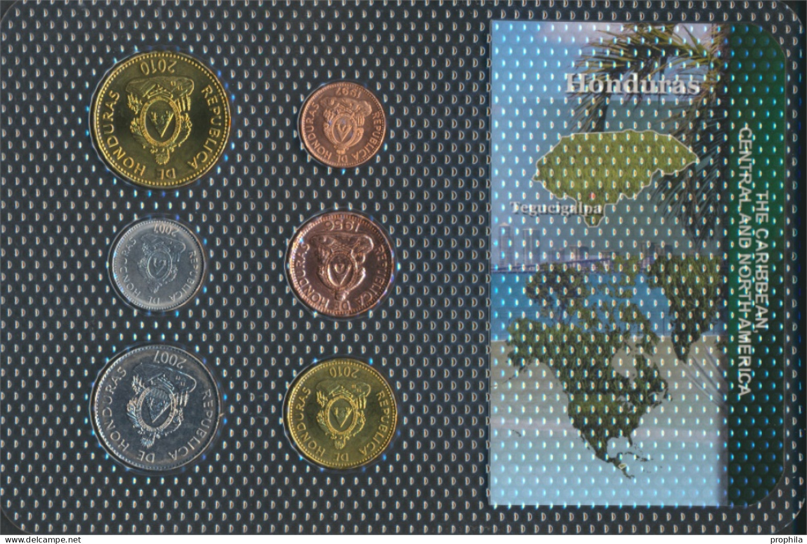 Honduras Stgl./unzirkuliert Kursmünzen Stgl./unzirkuliert Ab 1956 1 Centavo Bis 50 Centavos (10091605 - Honduras