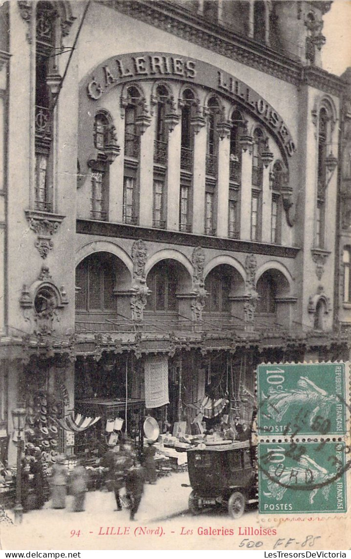 FRANCE - 59 - LILLE - Les Galeries Lilloises - Carte Postale Ancienne - Lille