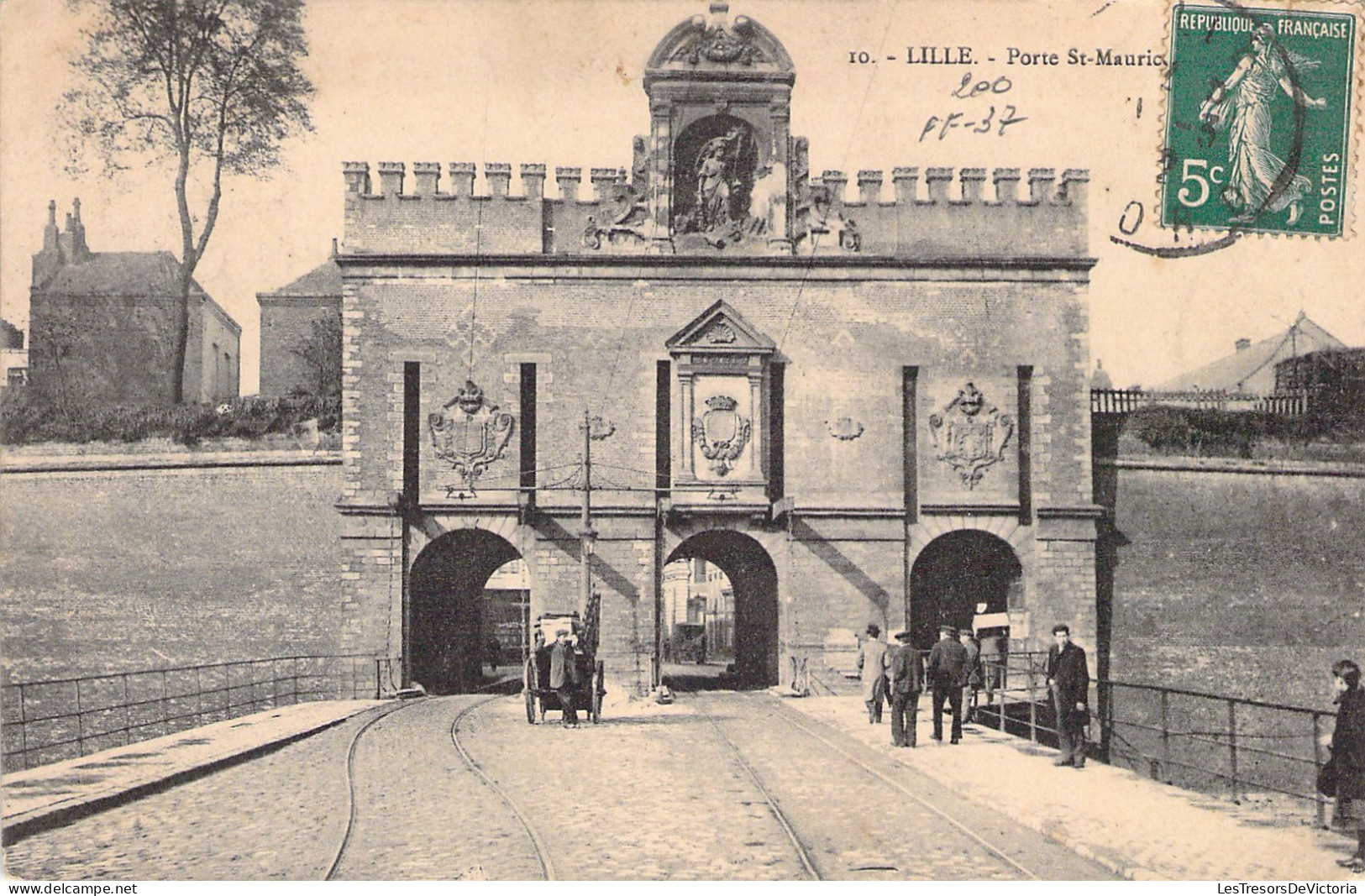 FRANCE - 59 - LILLE - Porte Saint Maurice - Carte Postale Ancienne - Lille