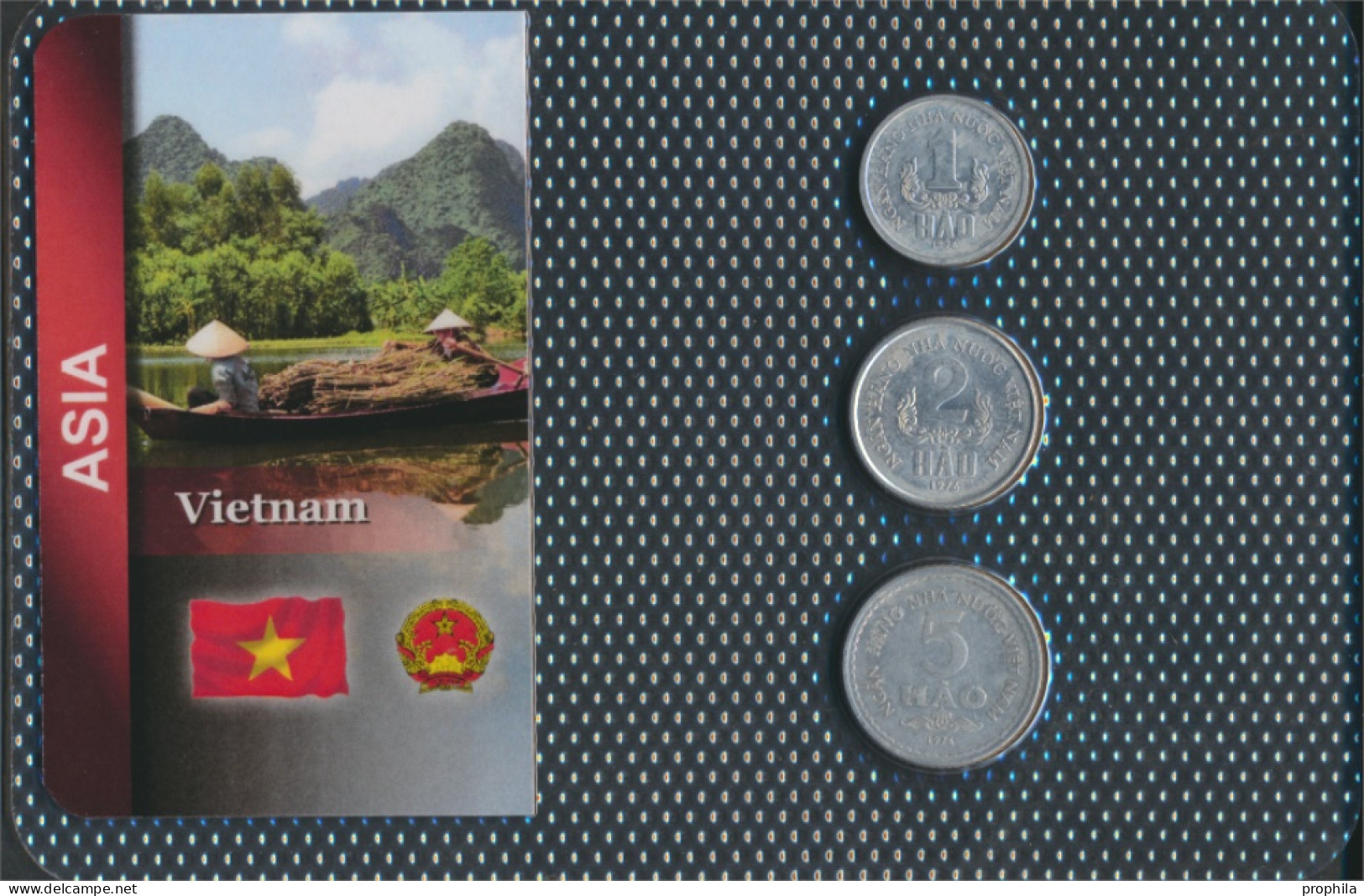 Vietnam 1976 Vorzüglich Kursmünzen 1976 1 Hào Bis 5 Hào (10092041 - Viêt-Nam