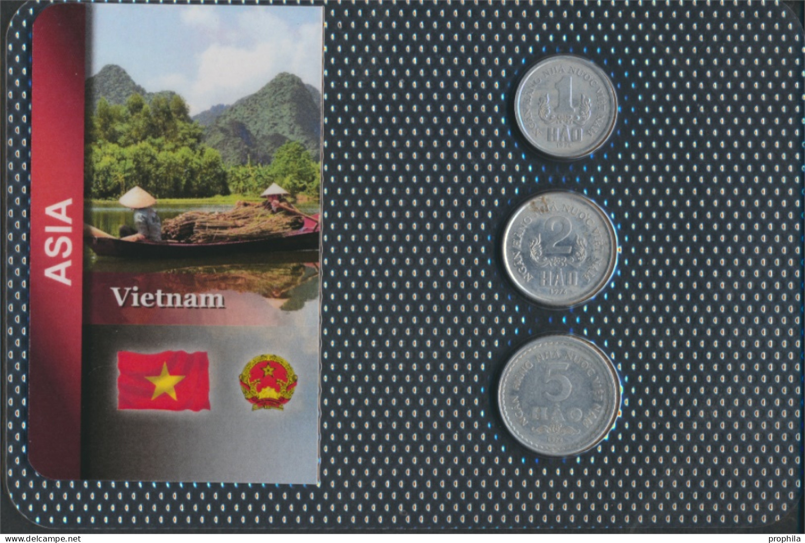 Vietnam 1976 Vorzüglich Kursmünzen 1976 1 Hào Bis 5 Hào (10092044 - Viêt-Nam