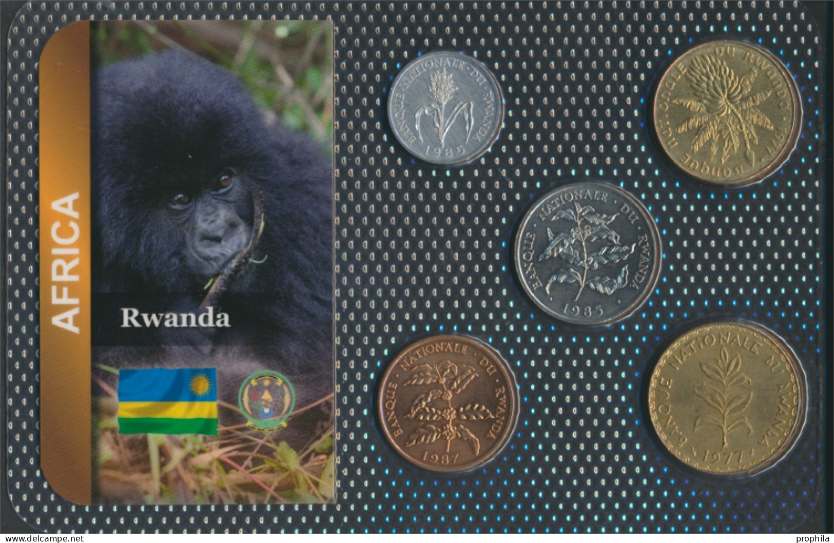 Ruanda Stgl./unzirkuliert Kursmünzen Stgl./unzirkuliert Ab 1977 1 Franc Bis 50 Francs (10091880 - Rwanda