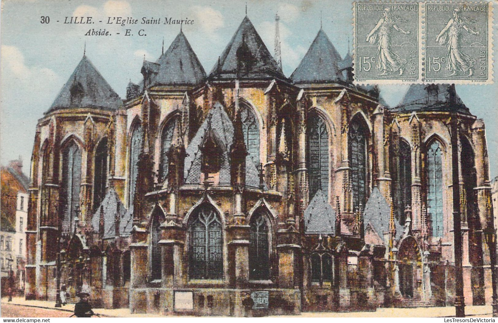 FRANCE - 59 - LILLE -L'église Saint Maurice - Abside - Carte Postale Ancienne - Lille