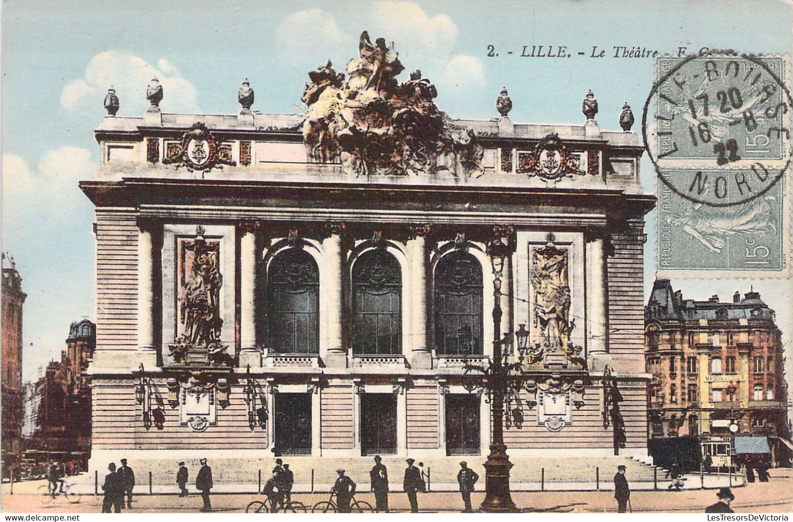 FRANCE - 59 - LILLE - Le Théâtre - Carte Postale Ancienne - Lille