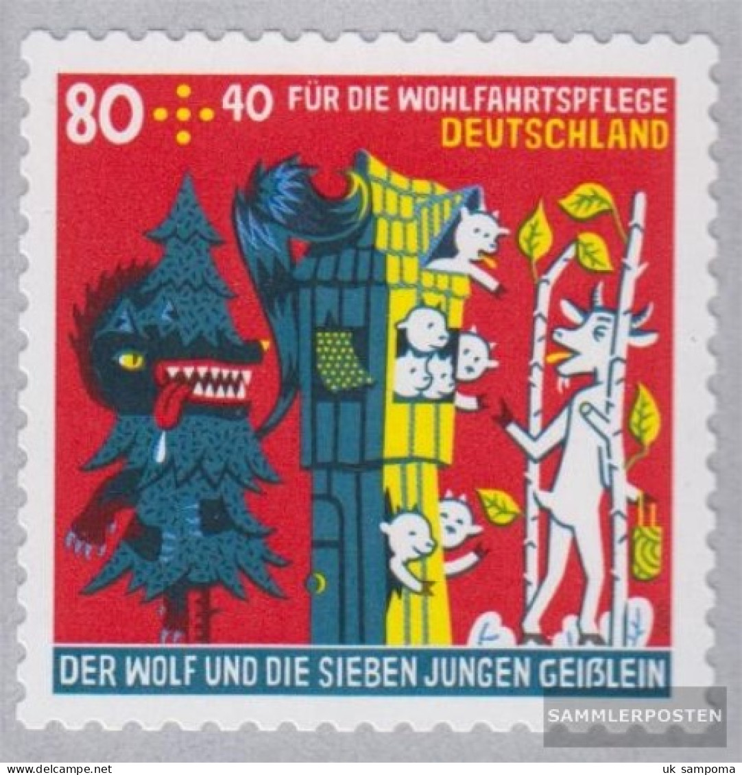 FRD (FR.Germany) 3526 (complete Issue) Selbstklebende Issueabe Unmounted Mint / Never Hinged 2020 Grimm Fairytale - Ungebraucht