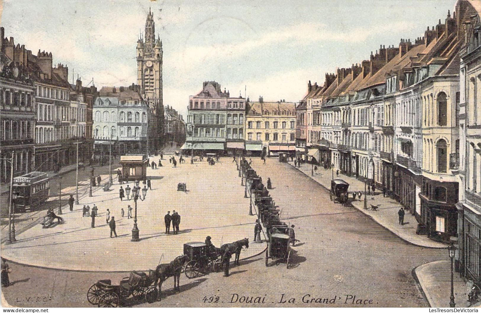 FRANCE - 59 - DOUAI - La Grand Place - Carte Postale Ancienne - Douai