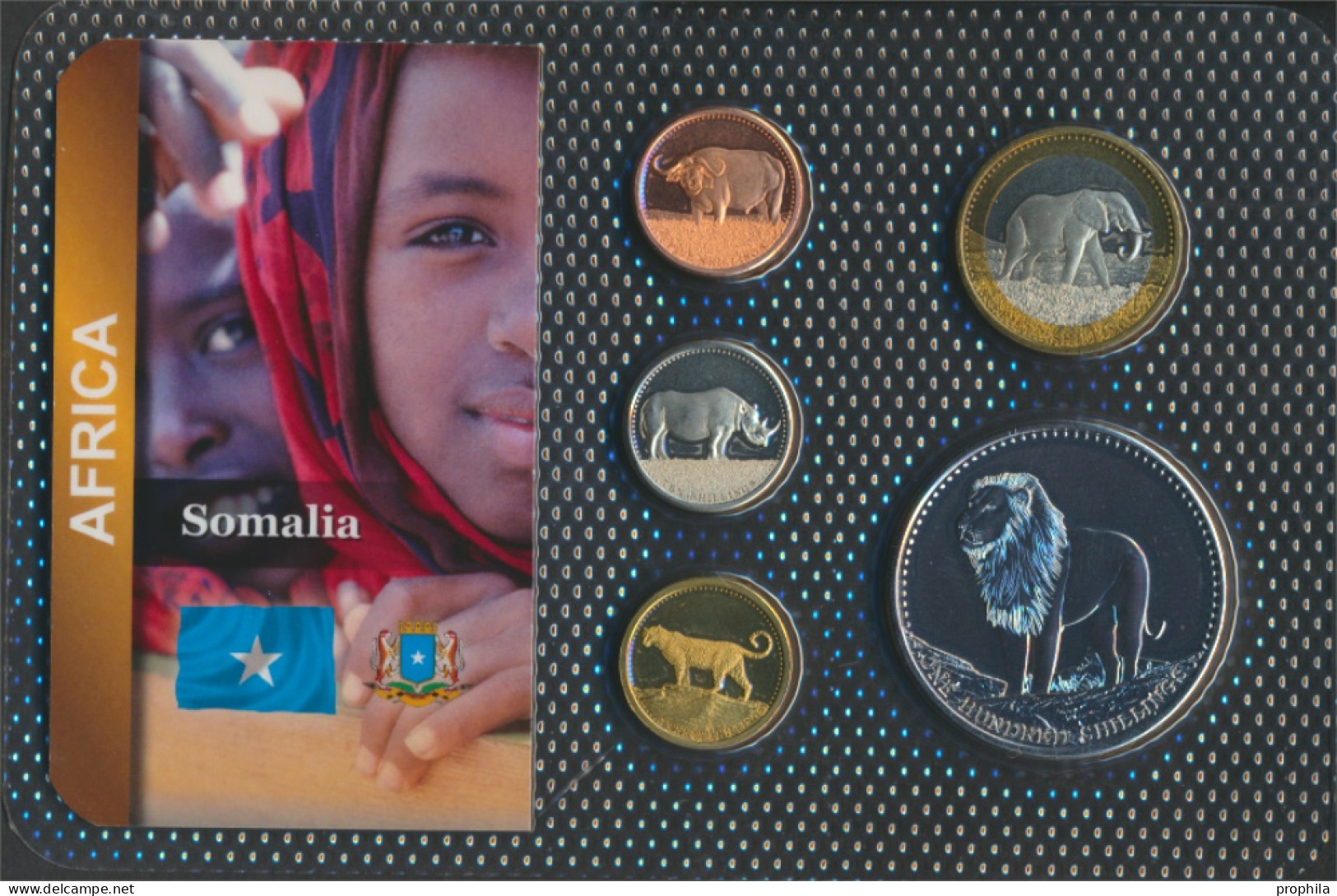 Somalia 2013 Stgl./unzirkuliert Kursmünzen 2013 5 Shillings Bis 100 Shillings (10092002 - Somalia