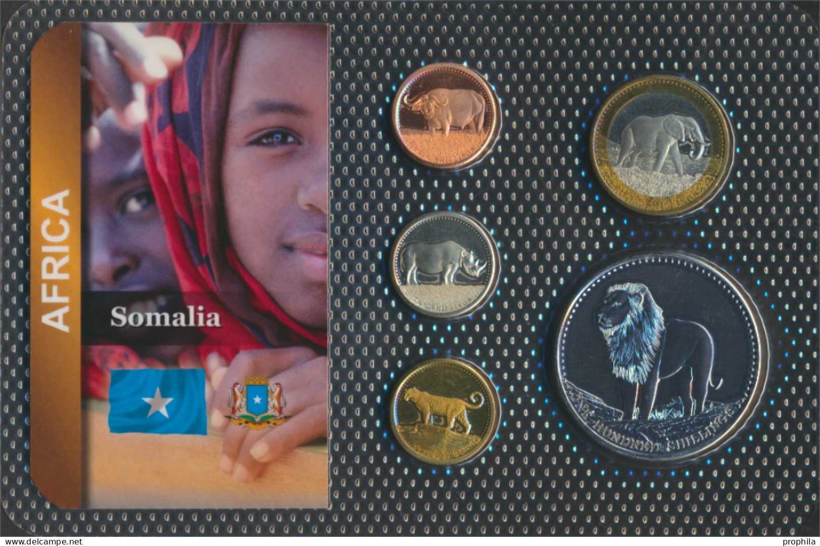 Somalia 2013 Stgl./unzirkuliert Kursmünzen 2013 5 Shillings Bis 100 Shillings (10092003 - Somalië