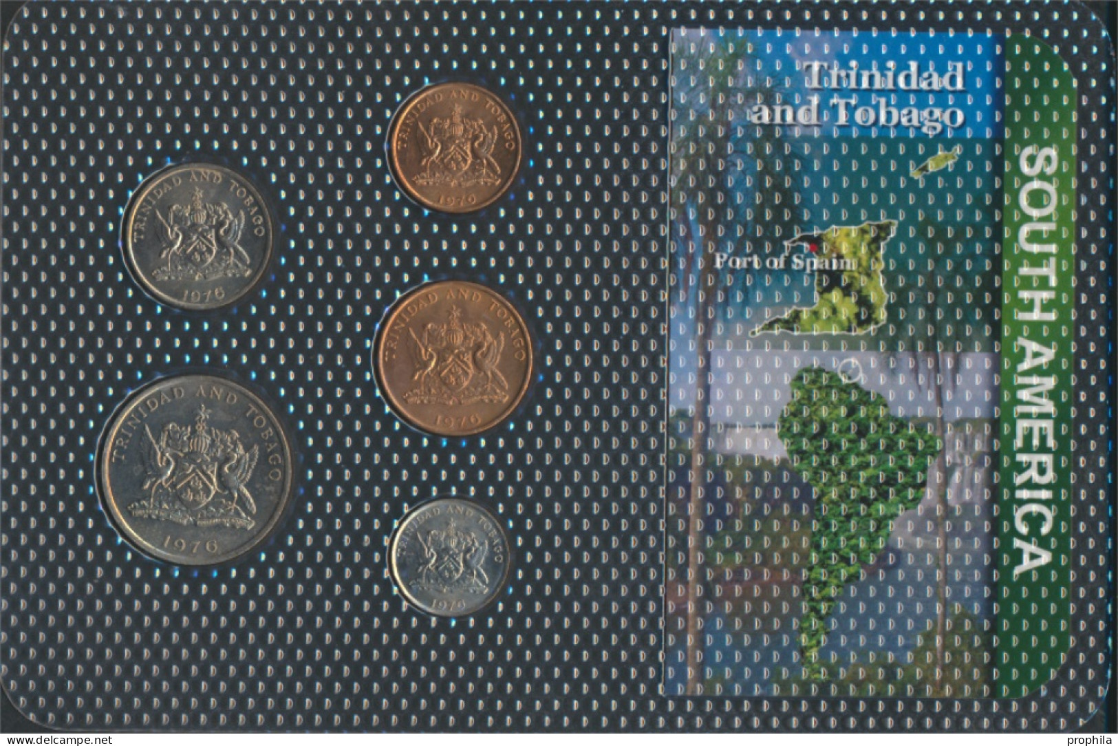 Trinidad Und Tobago Stgl./unzirkuliert Kursmünzen Stgl./unzirkuliert Ab 1973 1 Cent Bis 50 Cents (10092077 - Trinidad Y Tobago