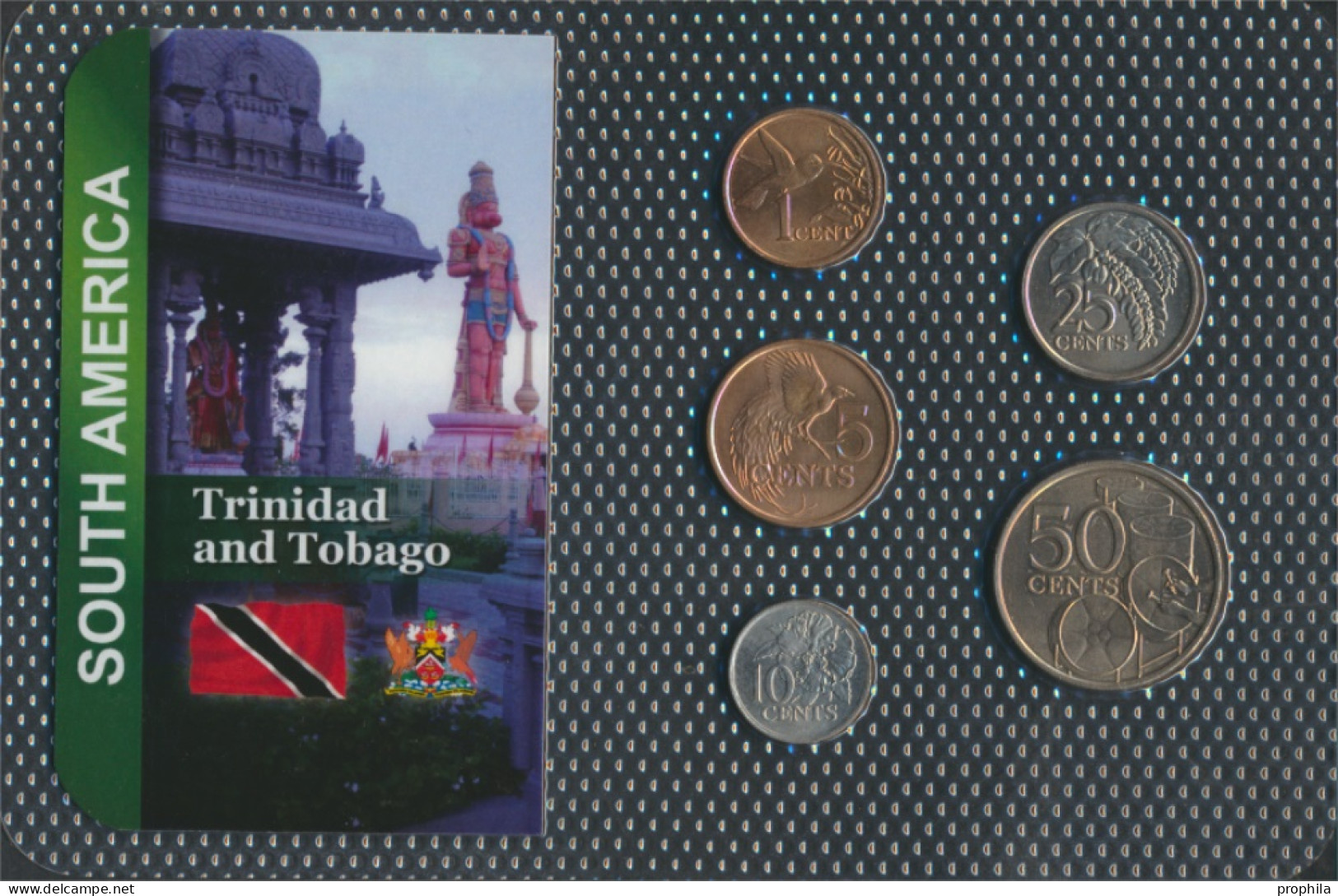 Trinidad Und Tobago Stgl./unzirkuliert Kursmünzen Stgl./unzirkuliert Ab 1973 1 Cent Bis 50 Cents (10092078 - Trinidad En Tobago