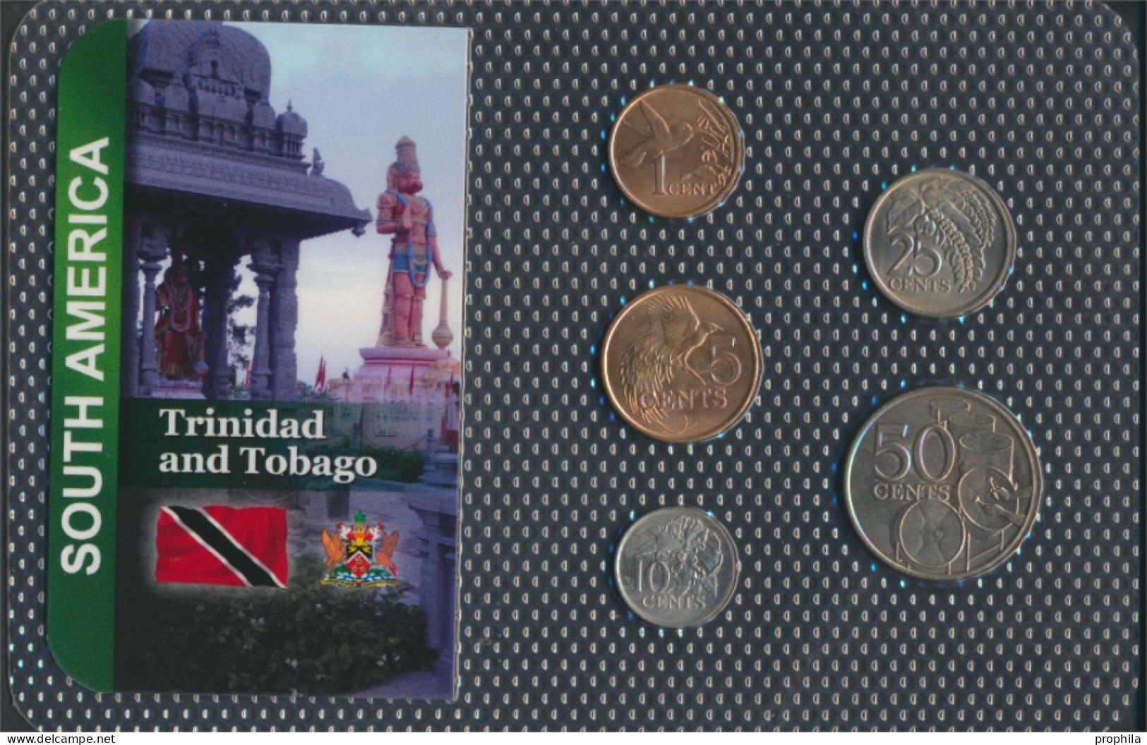Trinidad Und Tobago Stgl./unzirkuliert Kursmünzen Stgl./unzirkuliert Ab 1973 1 Cent Bis 50 Cents (10092079 - Trinité & Tobago