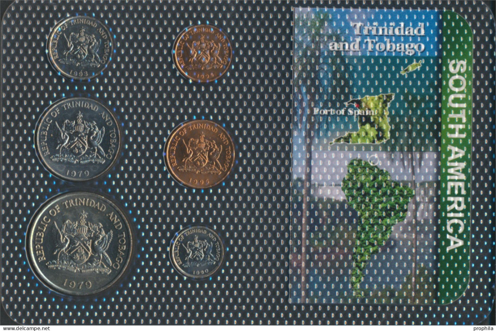 Trinidad Und Tobago Stgl./unzirkuliert Kursmünzen Stgl./unzirkuliert Ab 1978 1 Cent Bis 1 Dollar (10092076 - Trinidad En Tobago