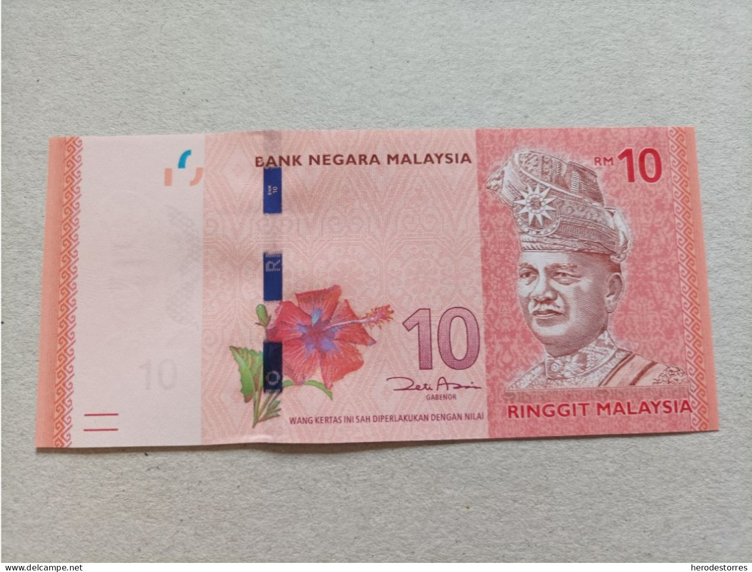 Billete De Malasia De 10 Ringgit, Año 2011, UNC - Malaysia