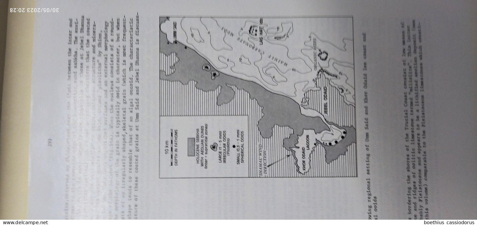 DISTRIBUTION AND ULTRASTRUCTURE OF HOLOCENE OOIDS IN THE PERSIAN GULF 1973 J.-P. LOREAU Et B. H. PURSER - Geología